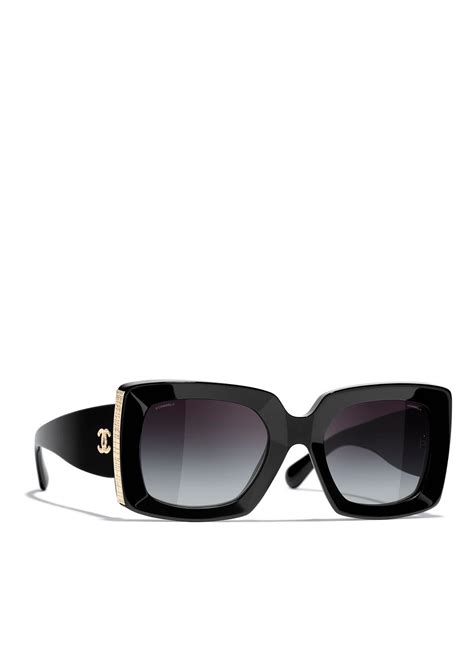 chanel zonnebril zwart dames|Chanel brillen dames.